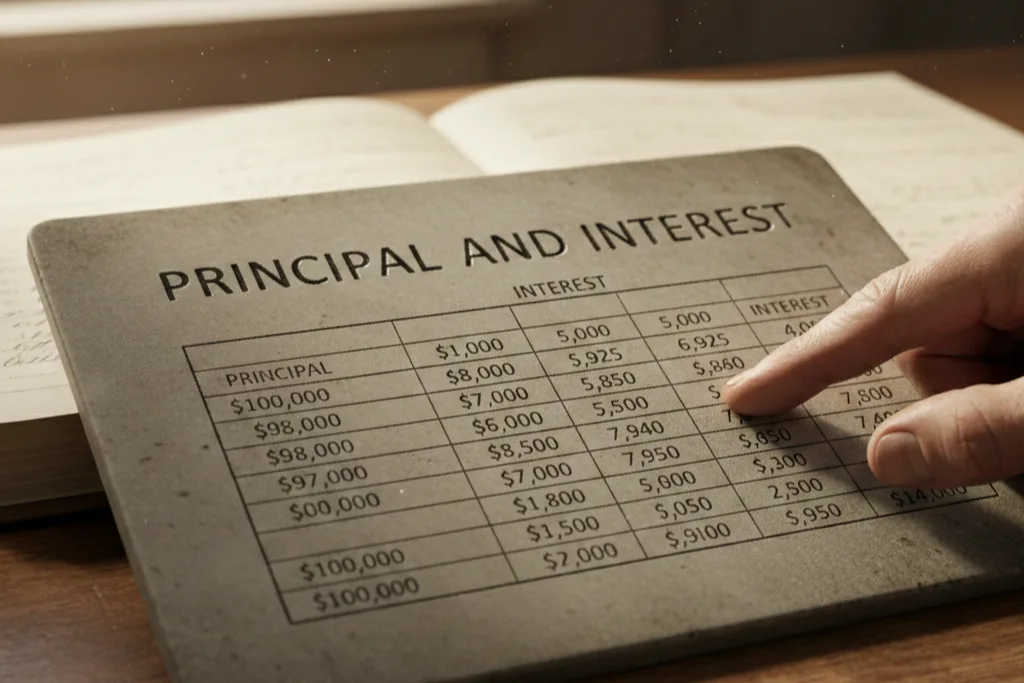 Principal and Interest