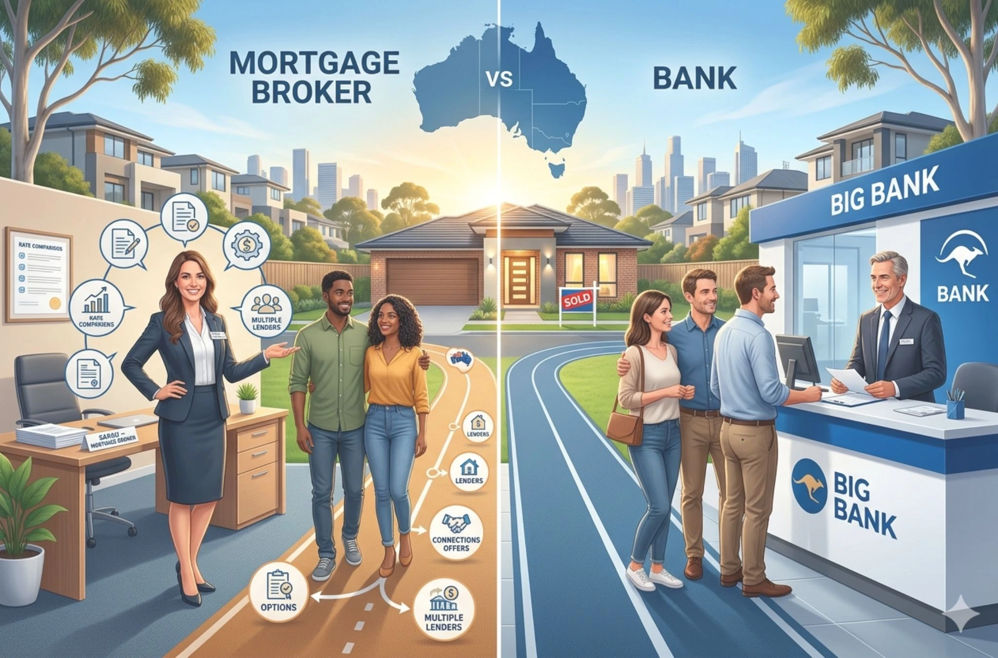 Mortgage Broker vs Bank